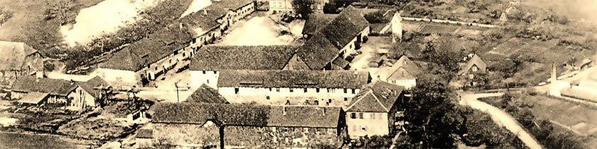 Historische Aufnahme von Gut Hübenthal
