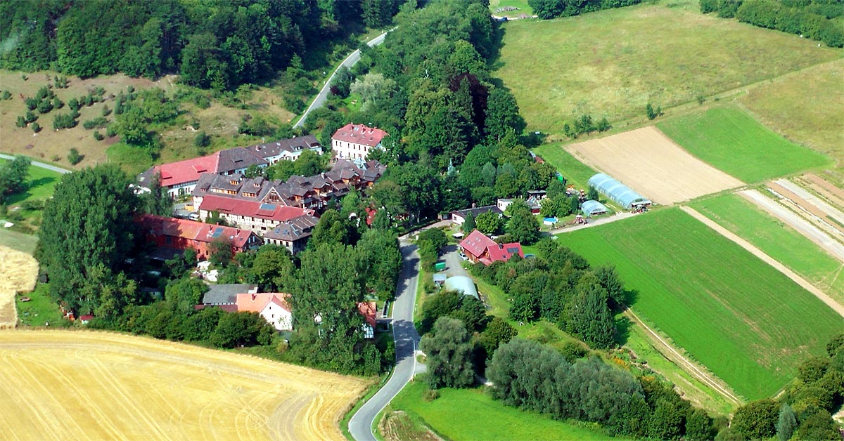 Der „Platz“ die liebevolle Bezeichnung für Gut Hübenthal Parimal
